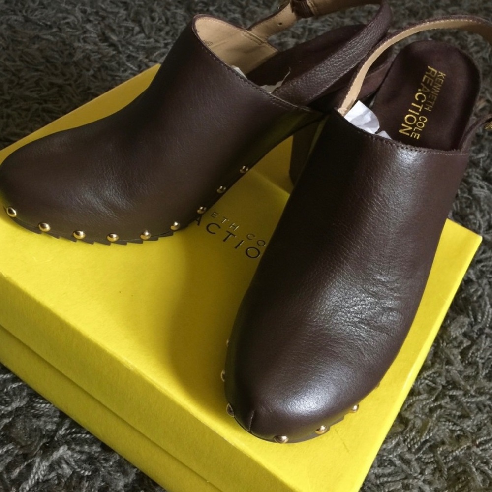Kenneth Cole mules/clogs size 9. Not worn just tried in closet. New with box - Picture 3 of 4